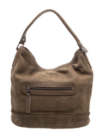 Suede Top Handle Bag