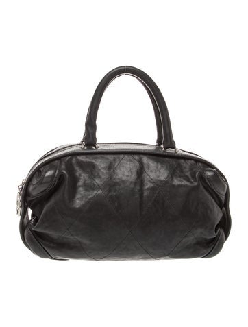 Quilted Bowler Bag