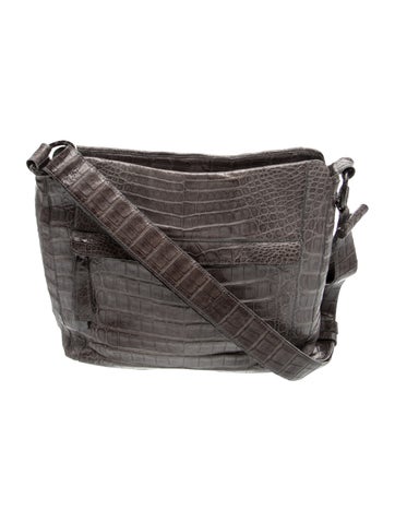 Nancy Gonzalez Crocodile Shoulder Bag