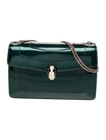Bvlgari Patent Leather Serpenti Forever