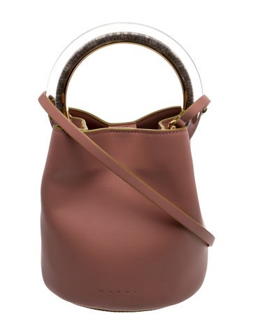 Marni Leather Bucket Bag