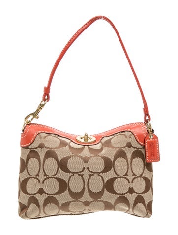 Jacquard Top Handle Bag