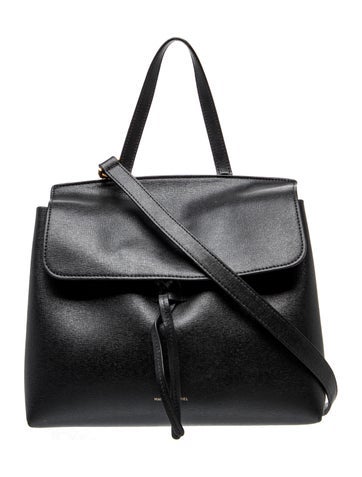 Leather Top Handle Bag