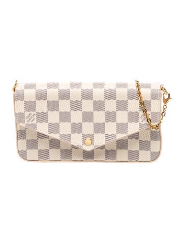 Damier Azur Shoulder Bag