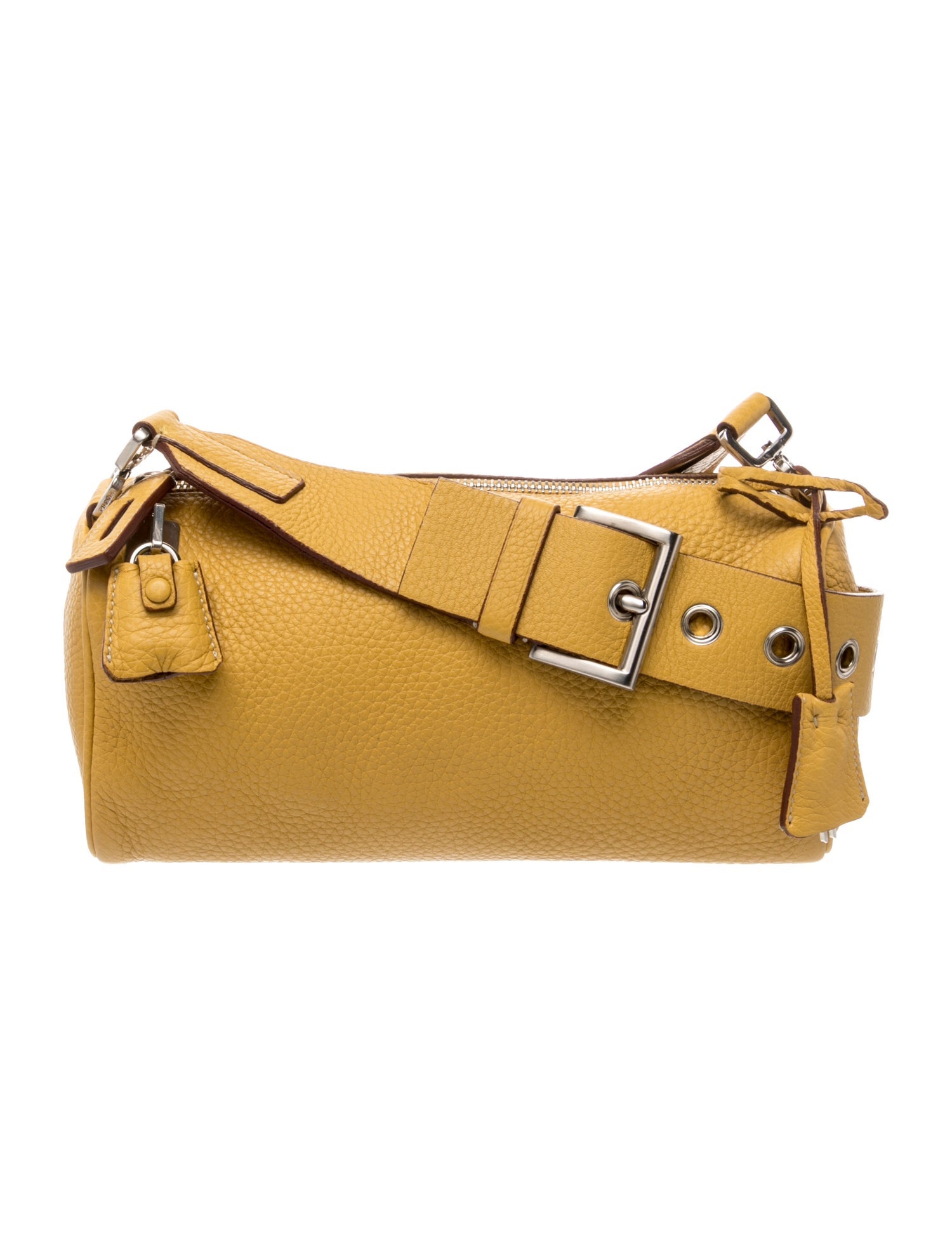 Vitello Daino Leather Shoulder Bag