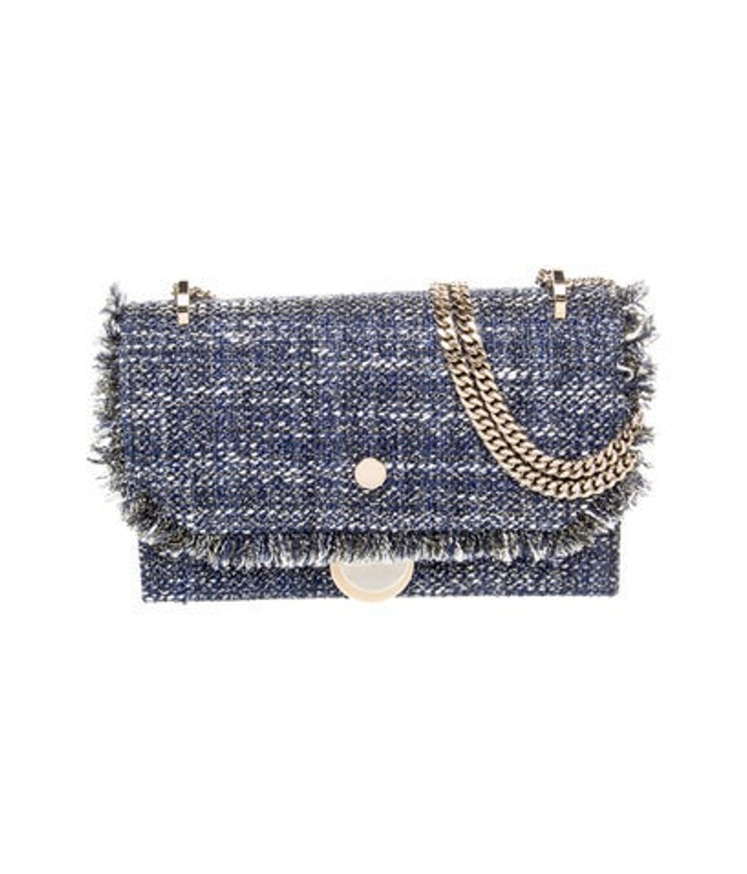 Jimmy Choo Choo Tweed Shoulder Bag