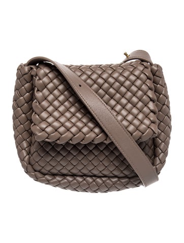 Intrecciato Nappa Intreccio Mini Cobble Shoulder Bag