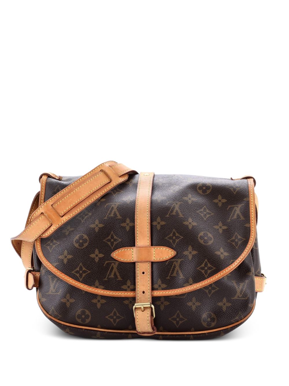 Saumur Handbag Monogram Canvas 30 crossbody bag