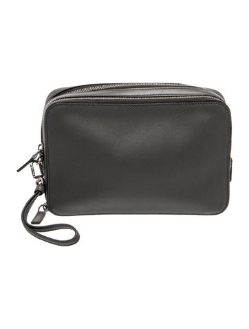 Enameled Metal Triangle Clutch