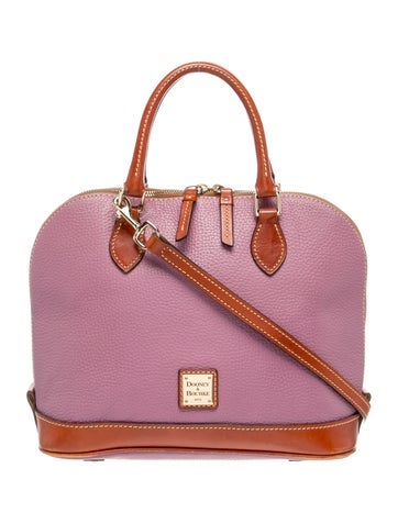 Leather Top Handle Bag