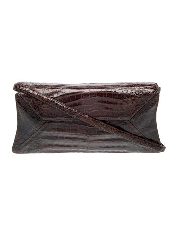 Nancy Gonzalez Crocodile Shoulder Bag