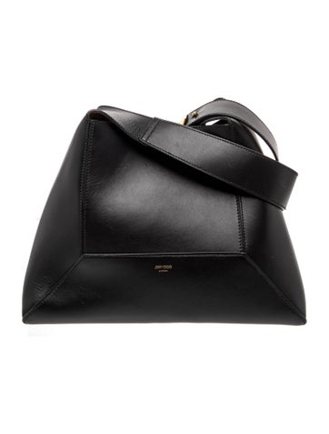 Jimmy Choo Leather Diamond Hobo Medium