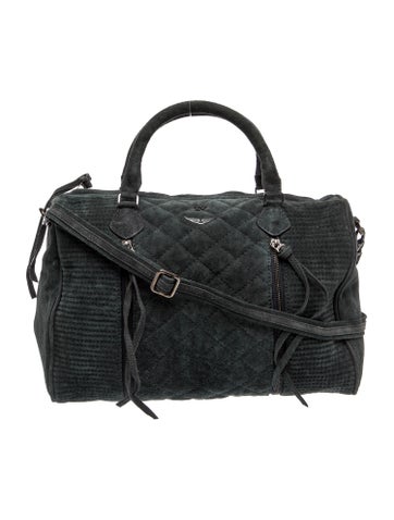 Quilted Top Handle Bag