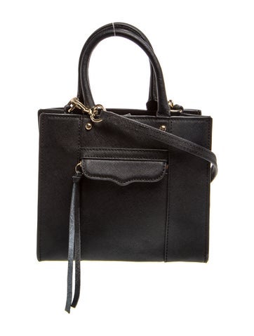 Saffiano Leather Top Handle Bag