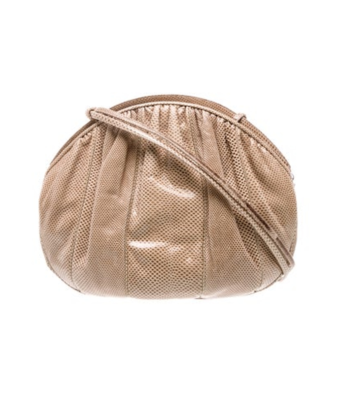 Judith Leiber Leiber Embossed Leather Evening Bag