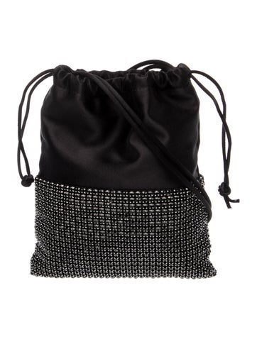Satin Shoulder Bag