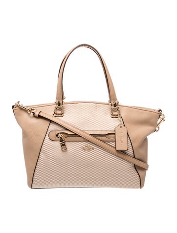 Leather Top Handle Bag