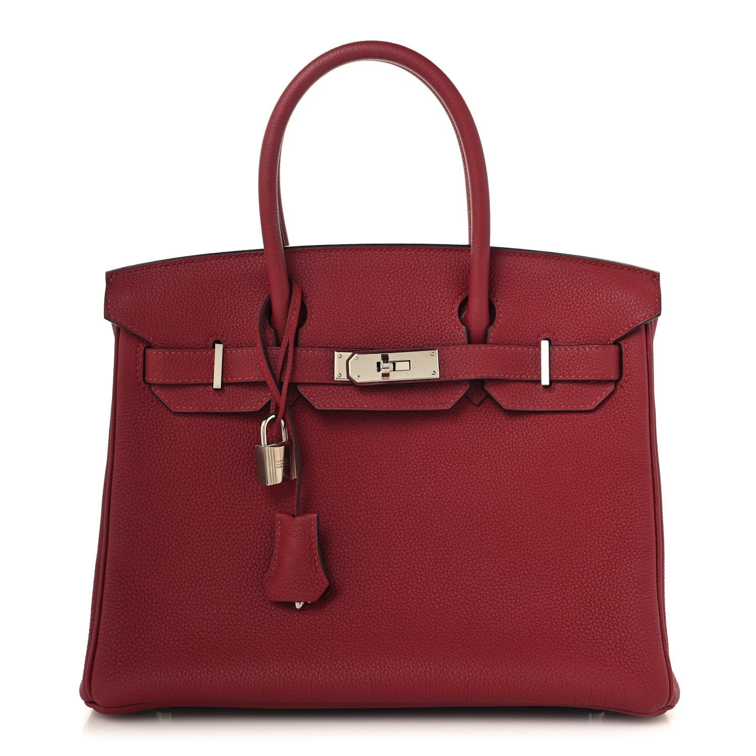 Hermes Togo BIRKIN 30 Rouge Grenat