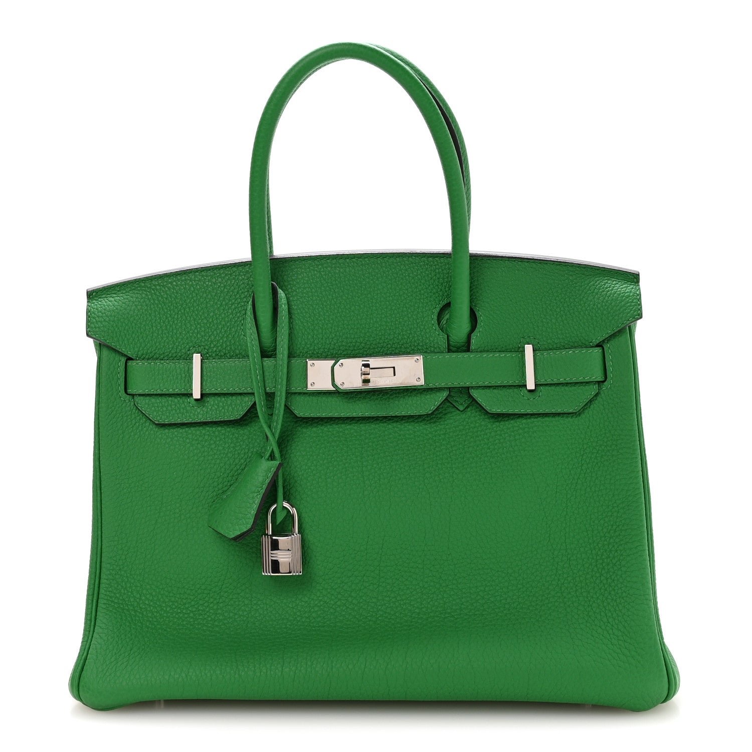 Hermes Taurillon Clemence Birkin 30 Menthe