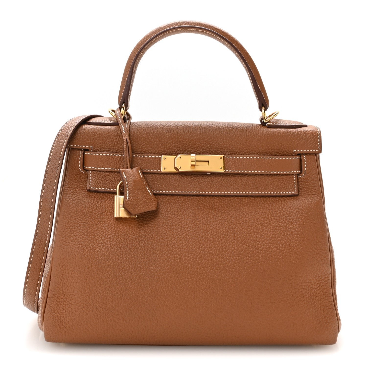 Hermes Togo Kelly Retourne 28 Gold