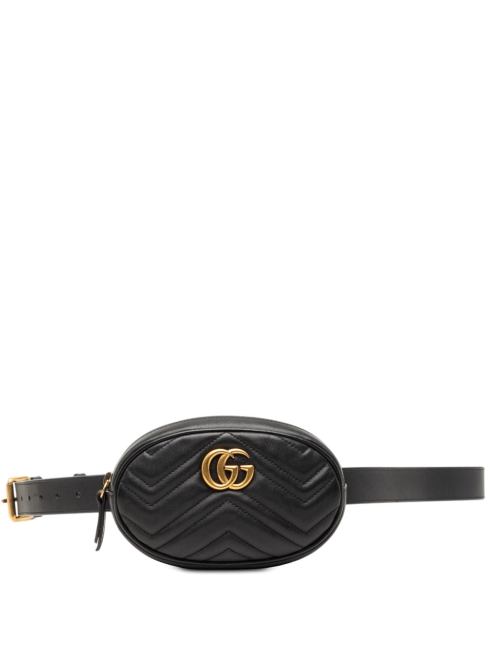 2016-2026 GG Marmont Matelasse Leather belt bag