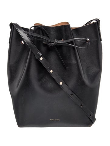 Mansur Gavriel Leather Bucket Bag