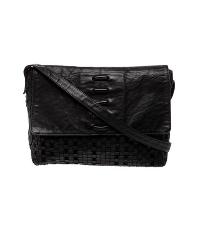 Bottega Veneta Veneta Intrecciato Messenger Bag Vintage