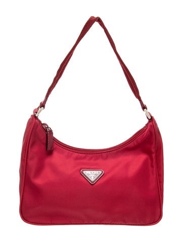 Enameled Metal Triangle Shoulder Bag Vintage