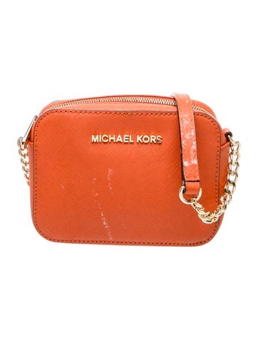 Michael Kors Saffiano Leather Crossbody Bag