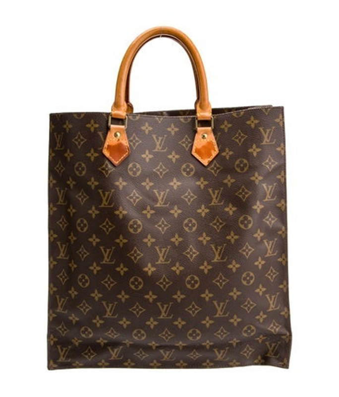 Louis Vuitton Vuitton Lv Monogram Sac Plat Vintage