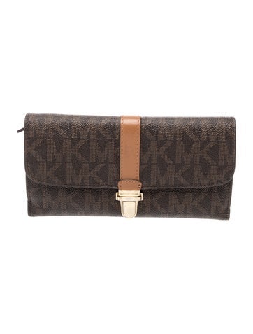 Michael Kors Leather Clutch