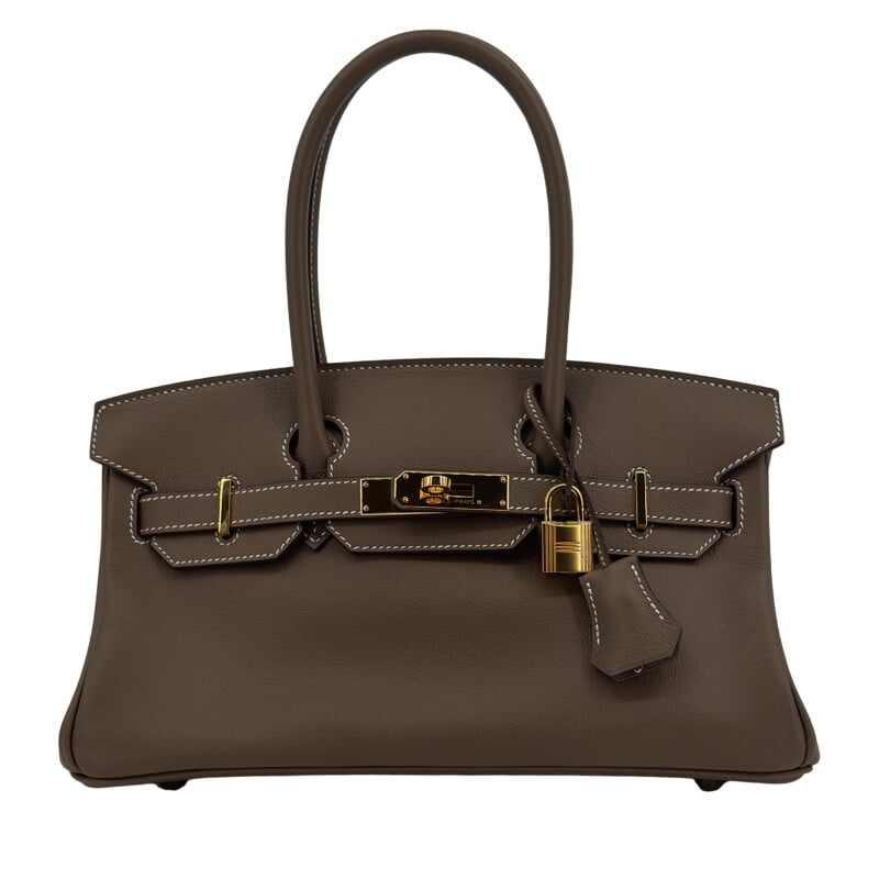Etoupe Evercolor Shoulder Birkin 29 Gold Hardware, 2025