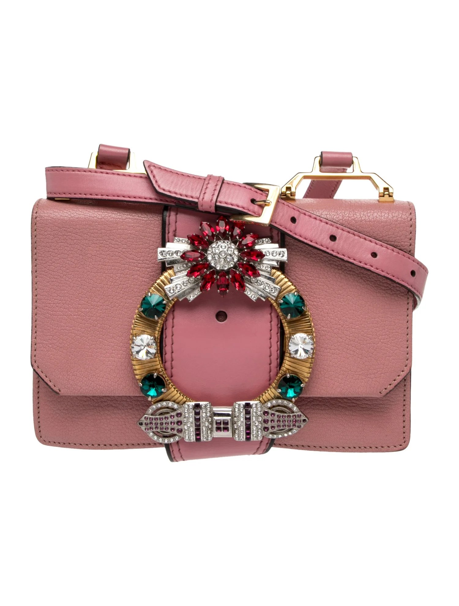 Miu Miu Leather Crossbody Bag