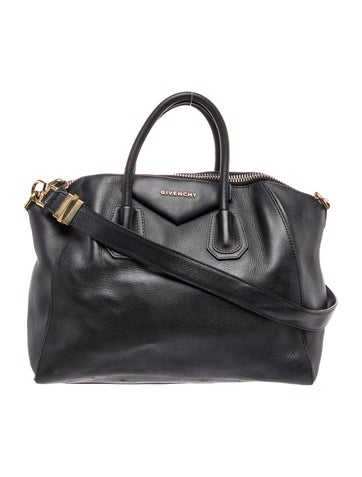 Leather Top Handle Bag