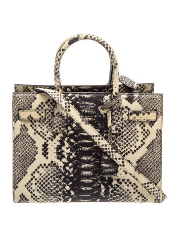 Embossed Leather Sac De Jour Baby