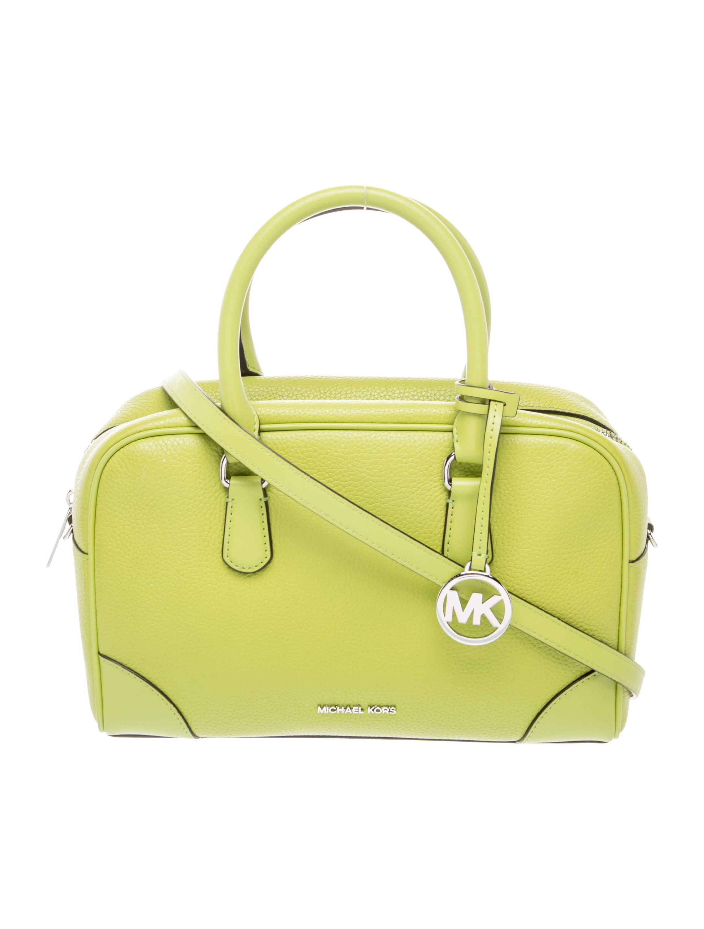 Leather Top Handle Bag