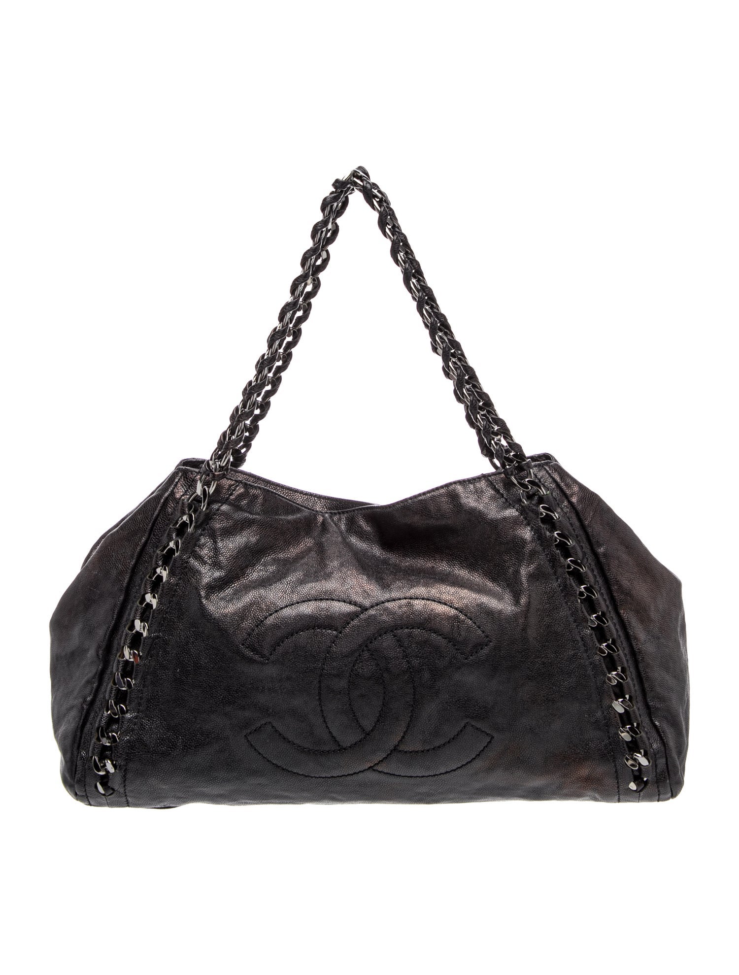 E/W Modern Chain Tote