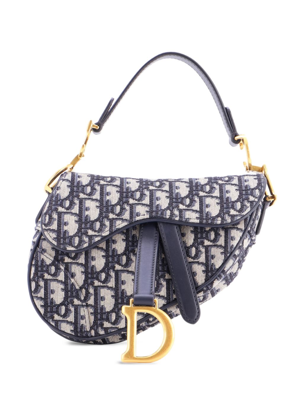 Saddle Handbag Oblique Canvas Mini shoulder bag