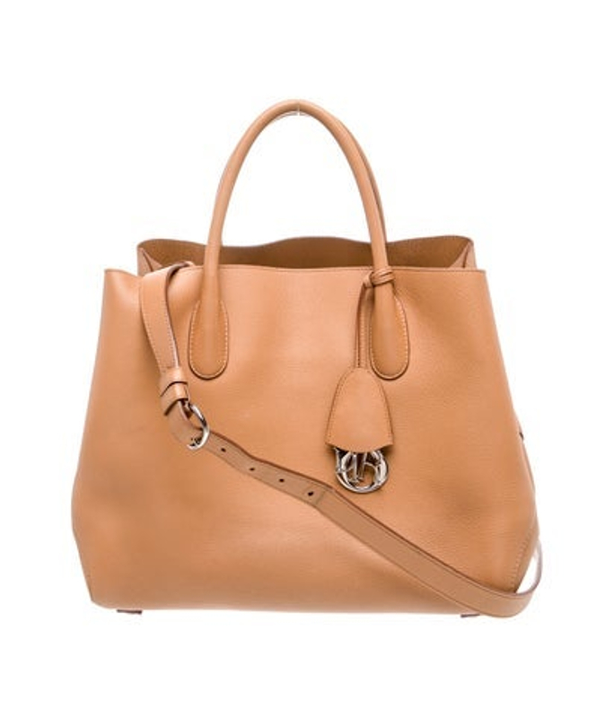 Dior Dior Leather Open Bar Tote Large