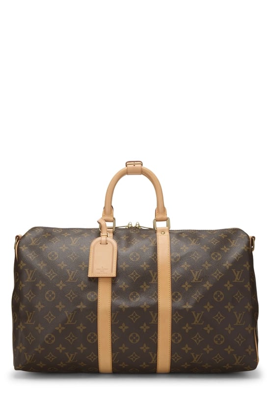 Monogram Canvas Keepall Bandouliere 45