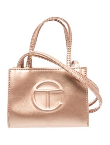 Leather Mini Tote Handle Bag