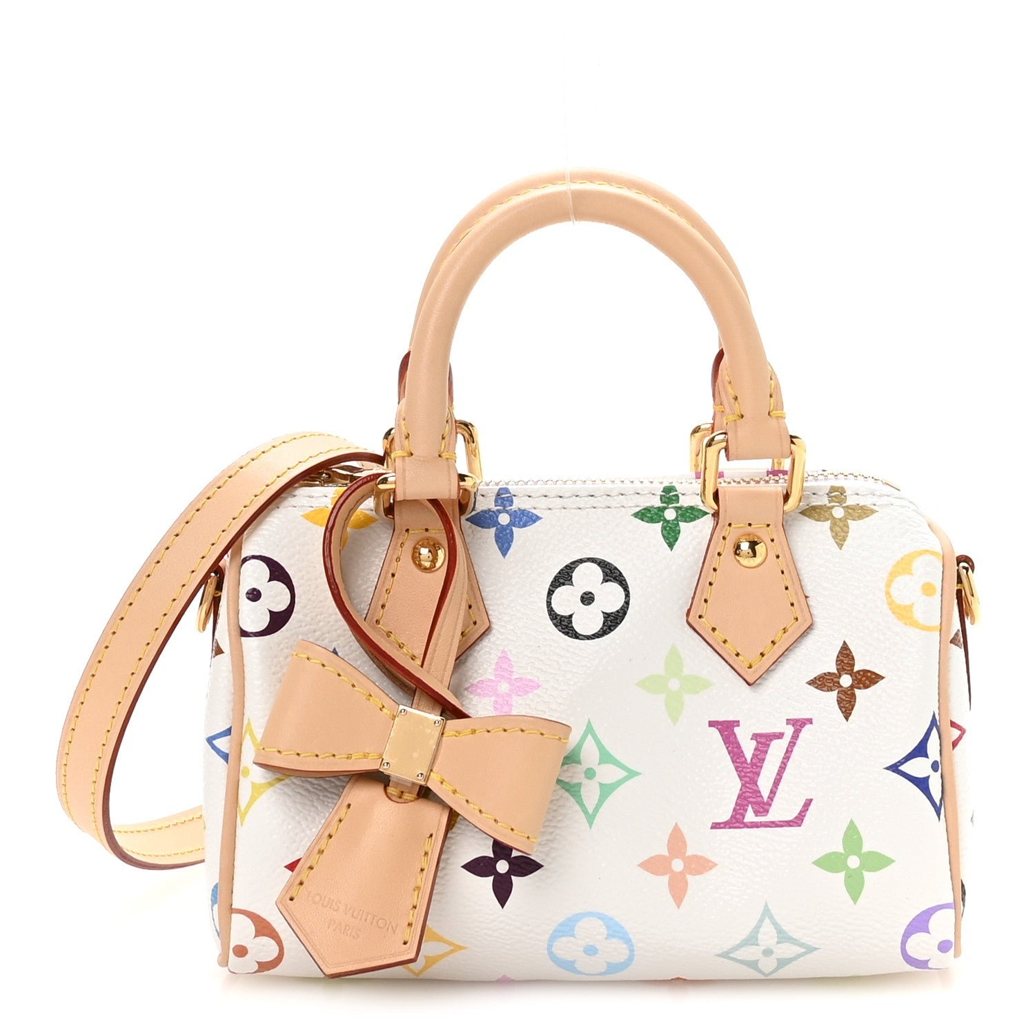 Louis Vuitton Louis Vuitton LV X TM Monogram Multicolor Nano Speedy White