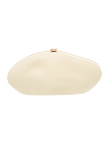 Cult Gaia Leather Minaudière