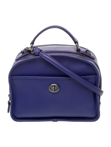 Coach Leather Top Handle Bag