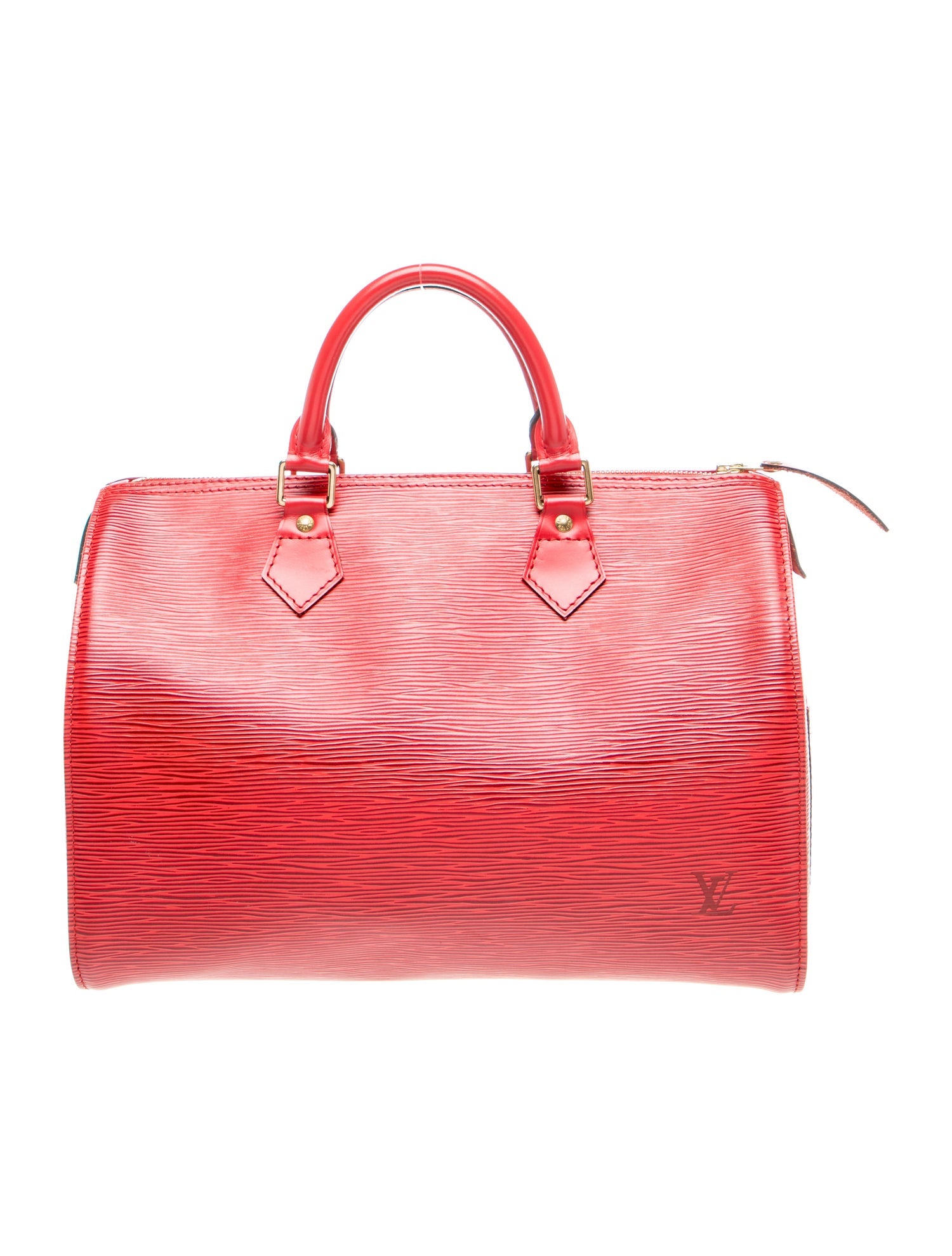 Epi Leather Top Handle Bag 30