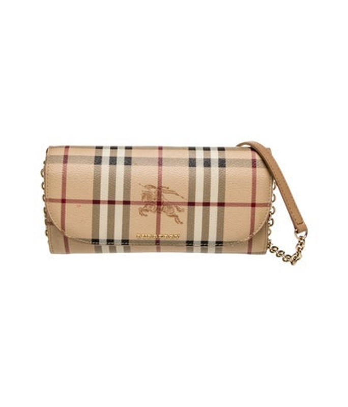 Burberry Haymarket Check Clutch
