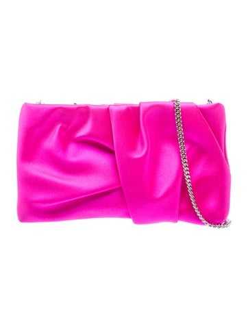 Jimmy Choo Satin Bonny Clutch