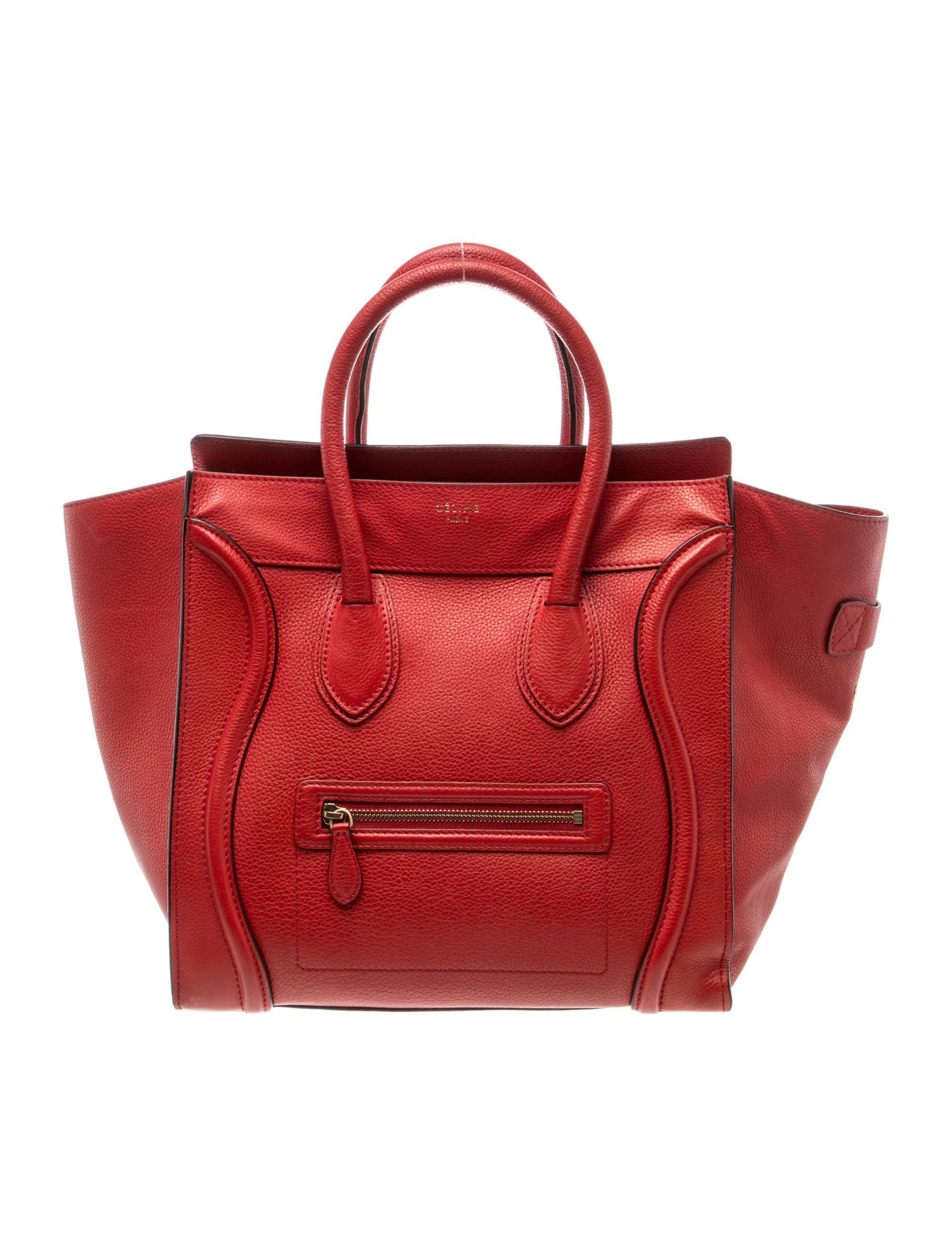 Celine Leather Luggage Mini