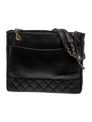 Quilted Chain Shopping Tote