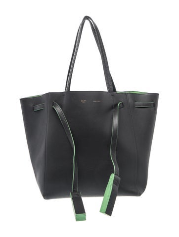 Leather Cabas Phantom Tote Bag Small